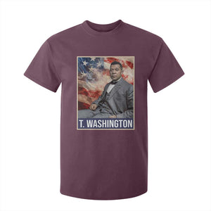 Booker Taliaferro Washington T Shirt For Kid African American Educator Black History Month TS11 Maroon Print Your Wear