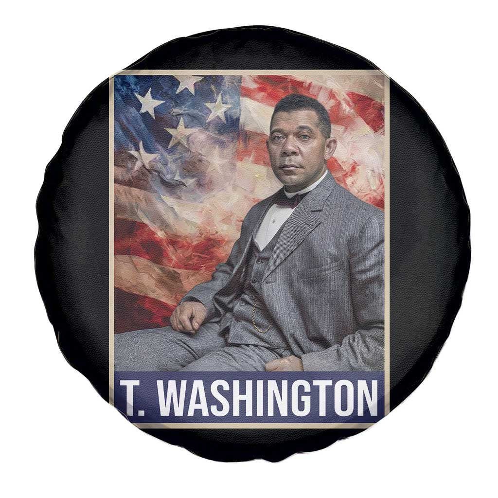 Booker Taliaferro Washington Spare Tire Cover African American Educator Black History Month TS11 Print Your Wear