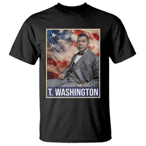 Booker Taliaferro Washington T Shirt African American Educator Black History Month TS11 Black Print Your Wear