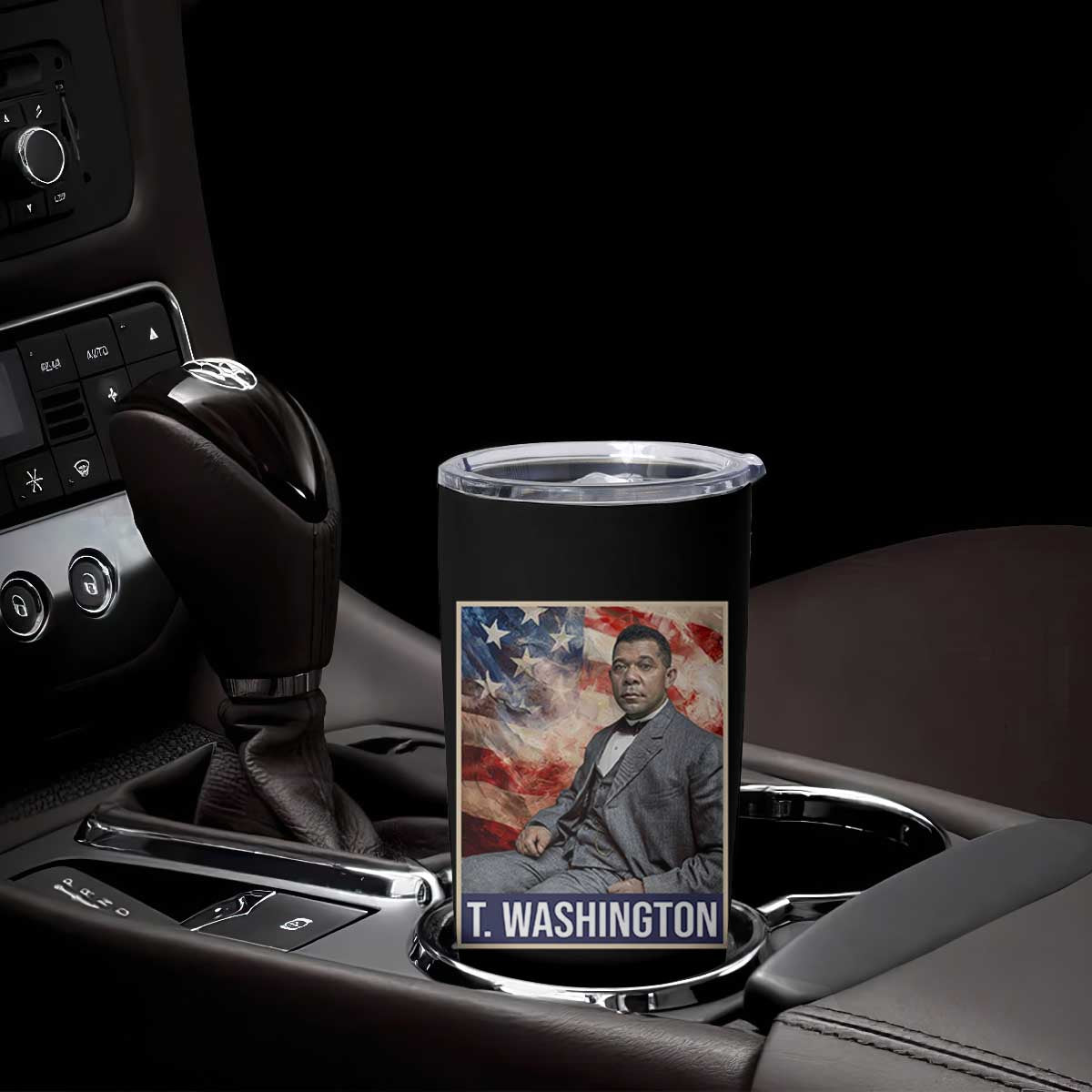 Booker Taliaferro Washington Tumbler Cup African American Educator Black History Month TS11 Print Your Wear