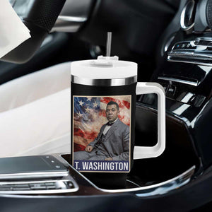 Booker Taliaferro Washington Tumbler With Handle African American Educator Black History Month TS11 Print Your Wear