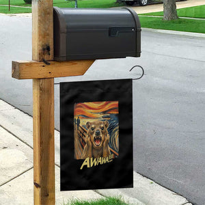 Funny Awawa Hyrax Garden Flag The Scream Art Oddly Specific Meme Animal TS11 Print Your Wear