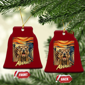 Funny Awawa Hyrax Ceramic Ornament The Scream Art Oddly Specific Meme Animal TS11 Print Your Wear