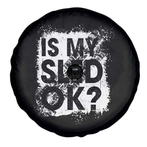 Funny Snowmobile Spare Tire Cover Is My Sled Ok Winter Sport Snowmobile Track TS11 Print Your Wear