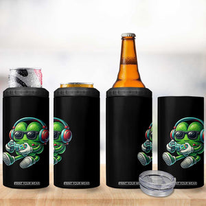 Funny Video Game Shamrock St Patricks Day Gamer 4 in 1 Can Cooler Tumbler TS11 Print Your Wear