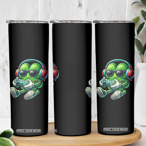 Funny Video Game Shamrock St Patricks Day Gamer Skinny Tumbler TS11 Print Your Wear