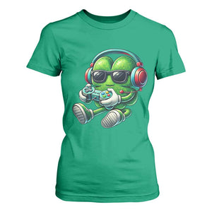 Funny Video Game Shamrock St Patricks Day Gamer T Shirt For Women TS11 Irish Green Print Your Wear