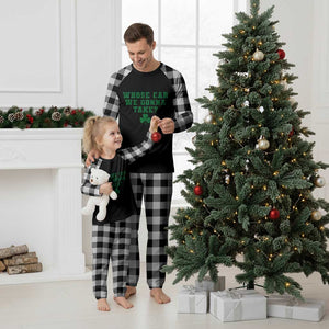 Funny Whose Car We Gonna Take Meme Shamrock Plaid Pajama Set TS11 White Plaid Print Your Wear