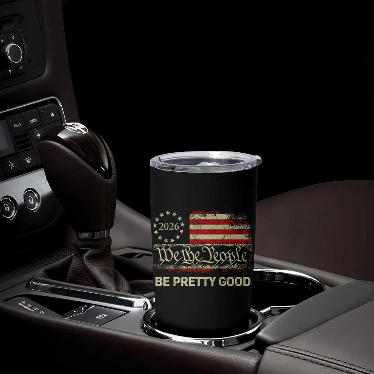 Be Pretti Good Tumbler Cup Human Rights Protest Vintage Betsy Ross Flag TS11 Print Your Wear