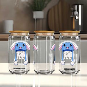 Abolish Ice Glass Can Blue Bunny Hat Pro Immigrant Resist Minnesota TS11 Print Your Wear