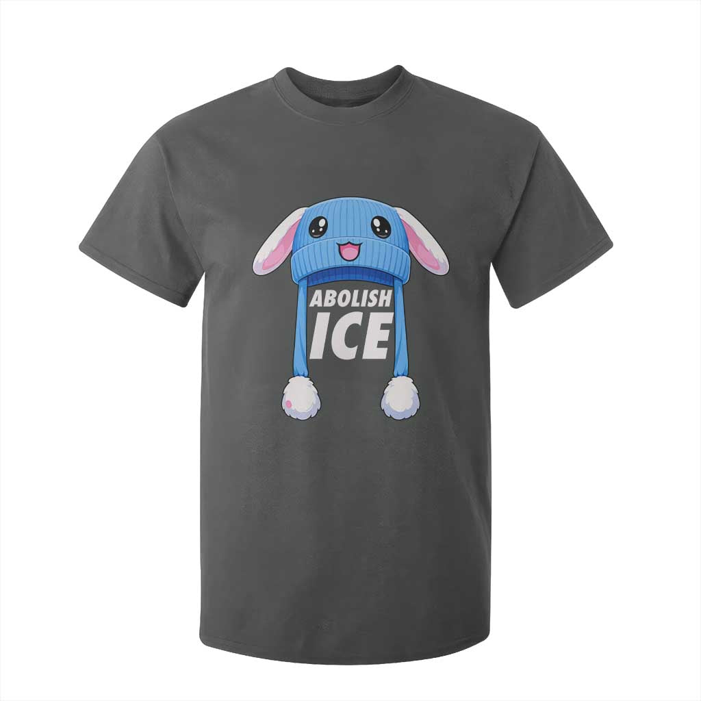 Abolish Ice T Shirt For Kid Blue Bunny Hat Pro Immigrant Resist Minnesota TS11 Dark Heather Print Your Wear