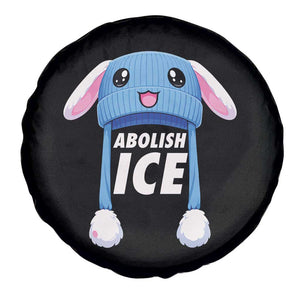 Abolish Ice Spare Tire Cover Blue Bunny Hat Pro Immigrant Resist Minnesota TS11 Print Your Wear