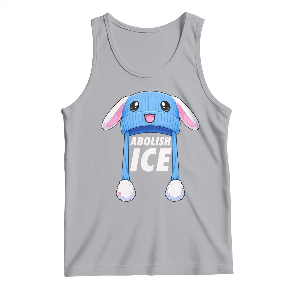 Abolish Ice Tank Top Blue Bunny Hat Pro Immigrant Resist Minnesota TS11 Athletic Heather Print Your Wear