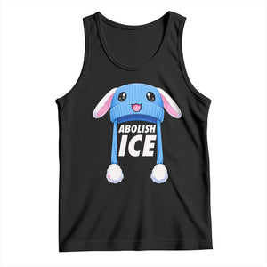 Abolish Ice Tank Top Blue Bunny Hat Pro Immigrant Resist Minnesota TS11 Black Print Your Wear
