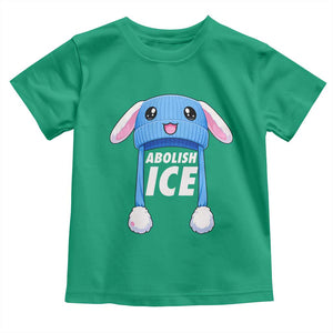 Abolish Ice Toddler T Shirt Blue Bunny Hat Pro Immigrant Resist Minnesota TS11 Irish Green Print Your Wear