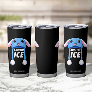 Abolish Ice Tumbler Cup Blue Bunny Hat Pro Immigrant Resist Minnesota TS11 Print Your Wear