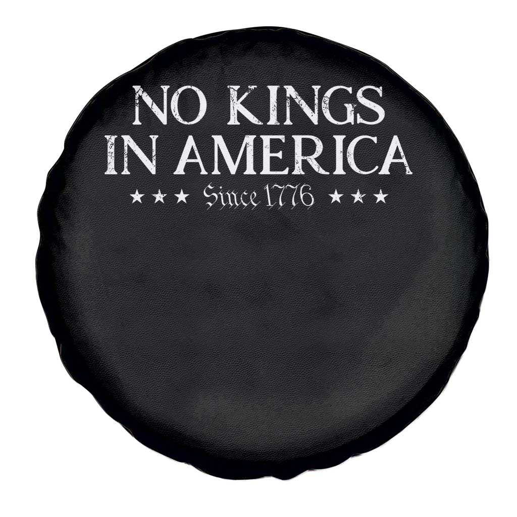No Kings In America Since 1776 Spare Tire Cover Vintage Star TS11 Print Your Wear