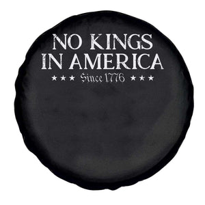 No Kings In America Since 1776 Spare Tire Cover Vintage Star TS11 Print Your Wear