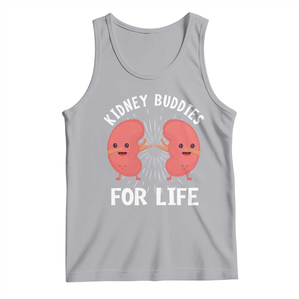 Funny Kidney Buddies For Life Tank Top Organ Transplant Donor Recipient Matching TS11 Athletic Heather Print Your Wear