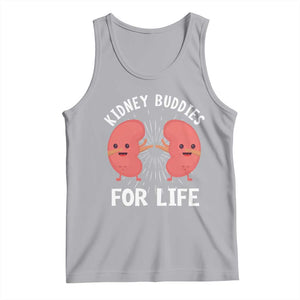Funny Kidney Buddies For Life Tank Top Organ Transplant Donor Recipient Matching TS11 Athletic Heather Print Your Wear