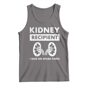 Kidney Recipient Run On Spare Parts Tank Top Matching Recovery TS11 Deep Heather Print Your Wear