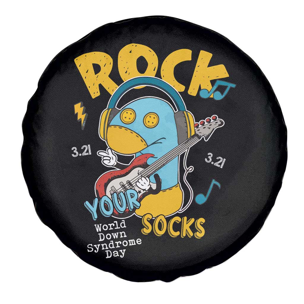 Funny Rock Your Socks Spare Tire Cover World Down Syndrome Day WDSD TS11 Print Your Wear