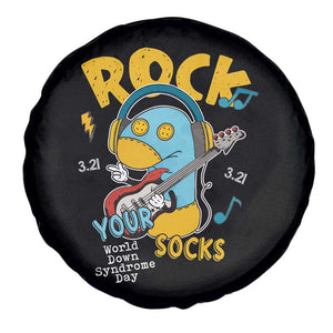 Funny Rock Your Socks Spare Tire Cover World Down Syndrome Day WDSD TS11 Print Your Wear