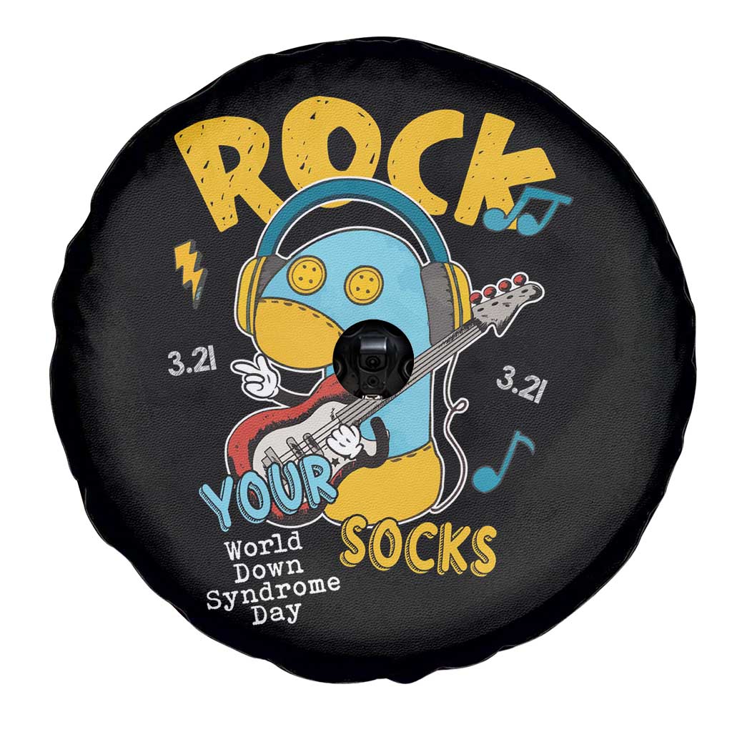 Funny Rock Your Socks Spare Tire Cover World Down Syndrome Day WDSD TS11 Print Your Wear