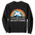 Funny Scotland Pride Unicorn Sweatshirt Unicorns Are Scottish Rainbow TS11 Black Print Your Wear