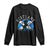 Funny Scotland Unicorn Scottish Flag Saltire Long Sleeve Shirt TS11 Black Print Your Wear