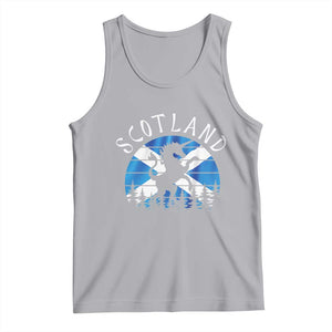 Funny Scotland Unicorn Scottish Flag Saltire Tank Top TS11 Athletic Heather Print Your Wear