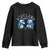 Funny Scotland Unicorn Scottish Flag Saltire Youth Sweatshirt TS11 Black Print Your Wear