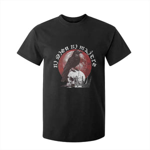 Ni Dieu Ni Maitre No God No Masters T Shirt For Kid Raven Skull TS11 Black Print Your Wear