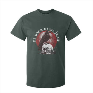 Ni Dieu Ni Maitre No God No Masters T Shirt For Kid Raven Skull TS11 Dark Forest Green Print Your Wear