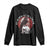 Ni Dieu Ni Maitre No God No Masters Long Sleeve Shirt Raven Skull TS11 Black Print Your Wear