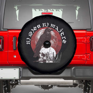 Ni Dieu Ni Maitre No God No Masters Spare Tire Cover Raven Skull TS11 Black Print Your Wear