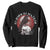 Ni Dieu Ni Maitre No God No Masters Sweatshirt Raven Skull TS11 Black Print Your Wear