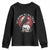 Ni Dieu Ni Maitre No God No Masters Youth Sweatshirt Raven Skull TS11 Black Print Your Wear