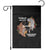 Public Health Over Corporate Wealth Garden Flag Social Justice Tiger TS11 Black Print Your Wear