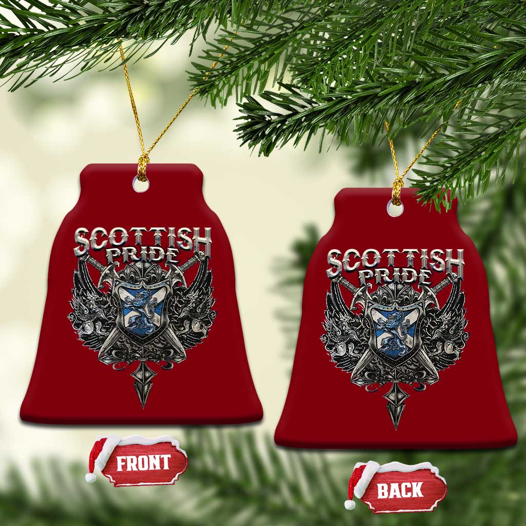 Scottish Pride Celtic Scotland Lion Rampant Ceramic Ornament TS11 Print Your Wear
