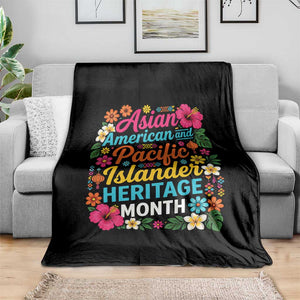 AAPI Asian American and Pacific Islander Heritage Month Throw Blanket TS11 Print Your Wear