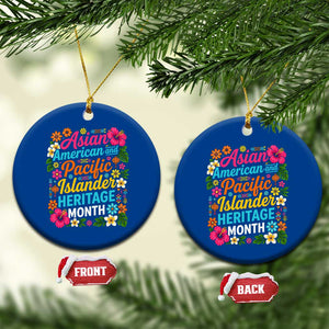 AAPI Asian American and Pacific Islander Heritage Month Ceramic Ornament TS11 1pc Blue Print Your Wear