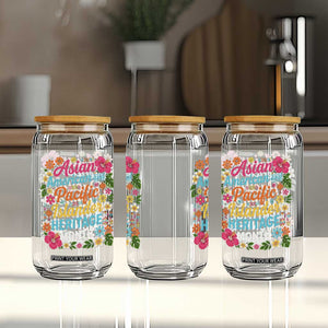 AAPI Asian American and Pacific Islander Heritage Month Glass Can TS11 Print Your Wear