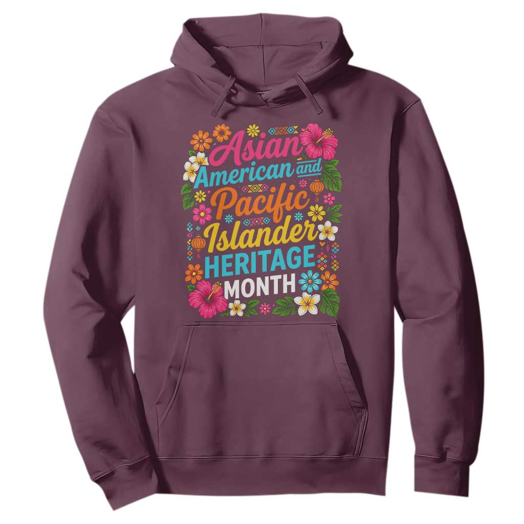 AAPI Asian American and Pacific Islander Heritage Month Hoodie TS11 Maroon Print Your Wear