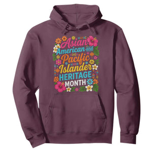AAPI Asian American and Pacific Islander Heritage Month Hoodie TS11 Maroon Print Your Wear