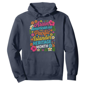 AAPI Asian American and Pacific Islander Heritage Month Hoodie TS11 Navy Print Your Wear