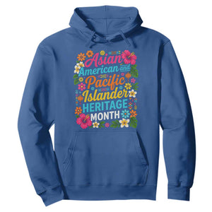 AAPI Asian American and Pacific Islander Heritage Month Hoodie TS11 Royal Blue Print Your Wear