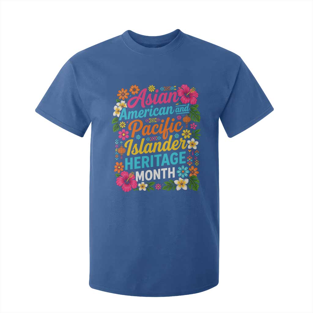 AAPI Asian American and Pacific Islander Heritage Month T Shirt For Kid TS11 Royal Blue Print Your Wear