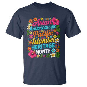 AAPI Asian American and Pacific Islander Heritage Month T Shirt TS11 Navy Print Your Wear