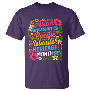 AAPI Asian American and Pacific Islander Heritage Month T Shirt TS11 Purple Print Your Wear